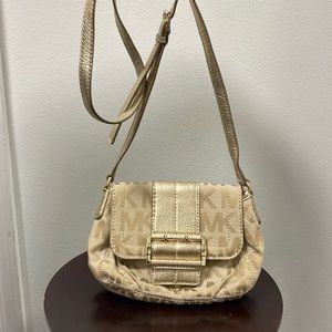 Michael Kors Gold Small Bag